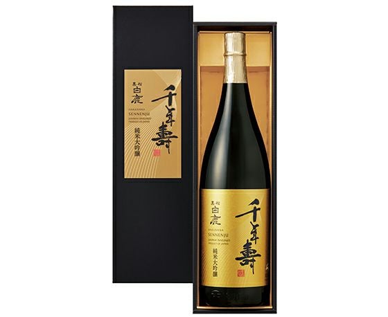 黒松白鹿 千年壽 純米大吟醸 HS-50 | 白鹿オンラインショップ