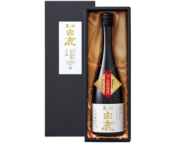 【希少・デルフト陶器】黒松白鹿 「六光年」 限定ボトル＆ケースセット ギフト | 白鹿オンラインショップ